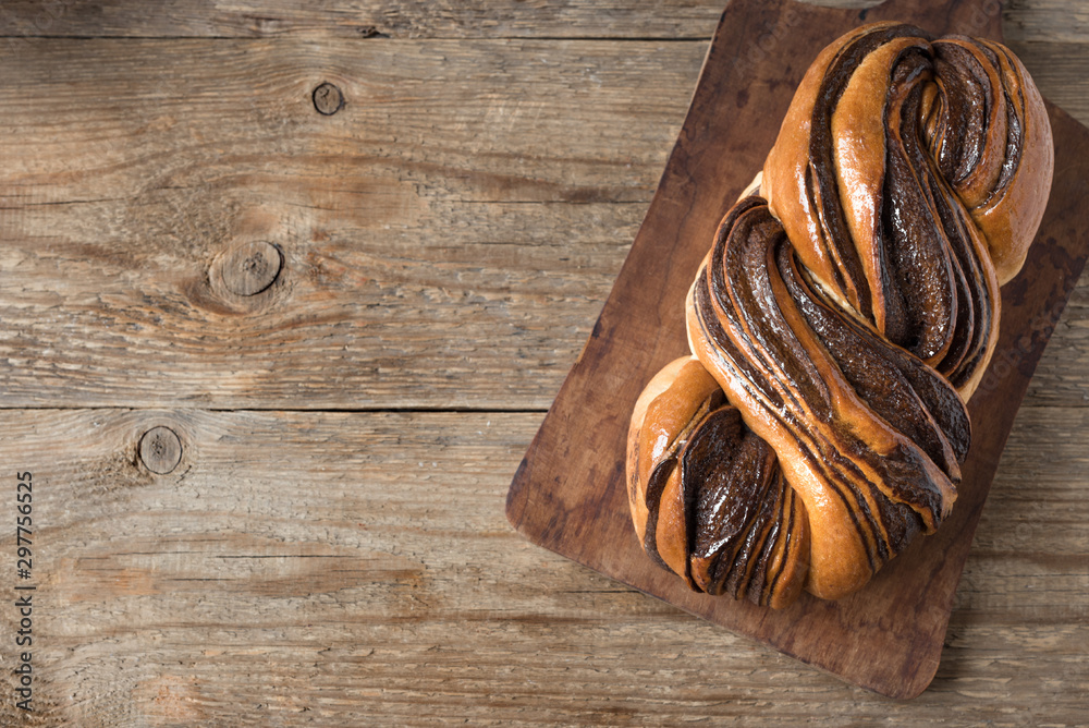 Sticker Chocolate Swirl Bread