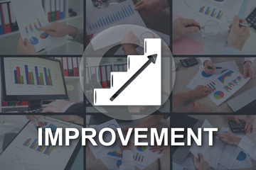Obraz premium Concept of improvement