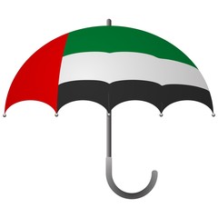 united arab emirates flag umbrella