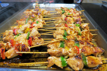 Kebab. Traditional middle eastern, arabic or mediterranean meat