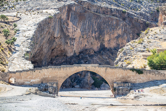 The historical Severan Bridge Adiyaman, which is located on the Cendere River and is considered one of the oldest used bridges in the world. It is located in an ancient settlement area Eskikale.