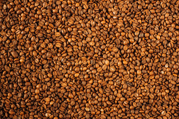 Roasted coffee beans
