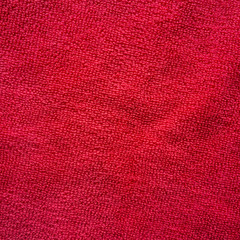 tissus micro fibre rouge