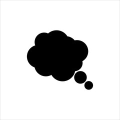 Speech Bubble icon. symbol of chatting, comment or message with trendy flat line style icon for web site design, logo, app, UI isolated on white background. vector illustration eps 10