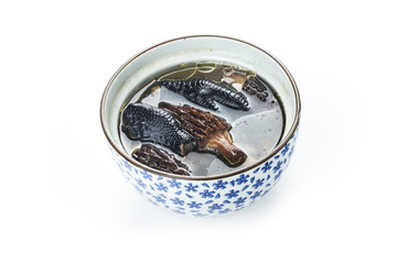 Stewed chicken with Morel，Chinese cuisine