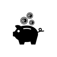 Piggy bank icon