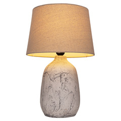 Table lamp isolated on white background