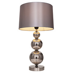 Table lamp isolated on white background