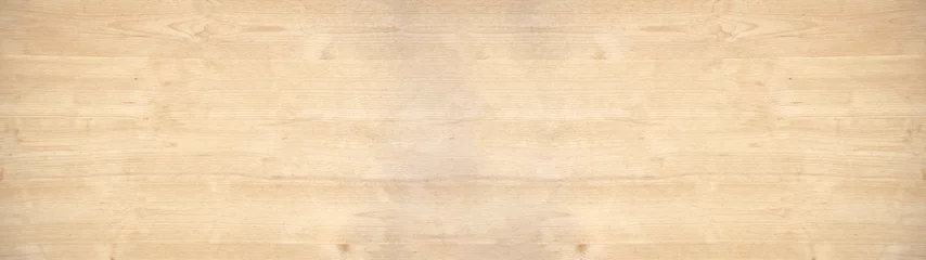 Crédence de cuisine en verre imprimé Bois Vieux brun rustique clair texture d& 39 érable en bois clair - bannière panoramique de fond de bois longue