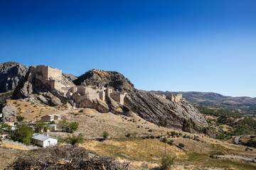 Fototapeta na wymiar New Castle (Yeni Kale) near Kahta in Adiyaman, Turkey.
