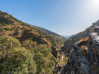 High mountain landscape of Sierra Nevada