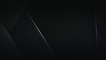Black abstract background for web sites, covers, banners, flyers, headlines, landing pages, etc. Vector design.