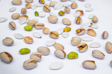 Pistachios and Peanuts