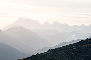 Alpi di Livigno from the distance