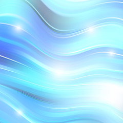  Blue lines stylish abstract background. Brochure Template
