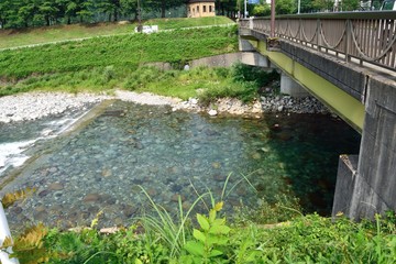 新潟県魚野川 澄んだ川