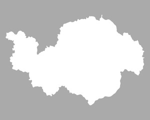 Karte von Niederbayern