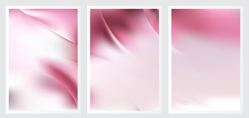 Naklejka premium Set of abstract creative vector background design