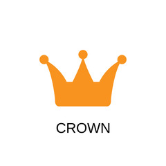 Crown icon. Crown symbol design. Stock - Vector illustration can be used for web.