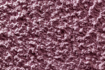 The exterior of the house is painted in pink.