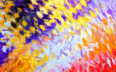 Abstract texture background. Art wallpaper. Colorful digital painting design. Stock. Big size watercolor and oil mix pictorial art.