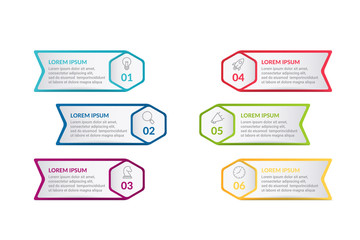 infographic flow chart design . business infographic concept for presentations, banner, workflow layout, process diagram, flow chart and how it work