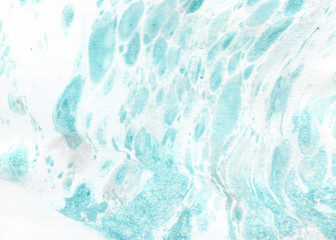 Abstract paint oil background. Acrylic texture with marble pattern