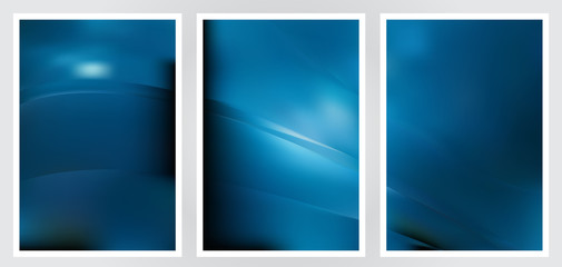 Fototapeta premium Set of abstract creative vector background design