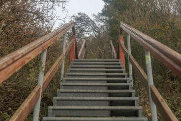 Stair way to beach