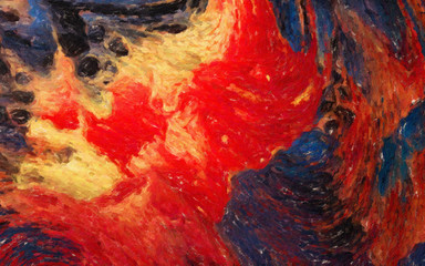 Abstract interior wall art print for decorate everything, naive contemporary style artwork with chaotic paint strokes and splashes, modern painting background texture in creative design idea