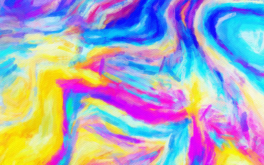 Abstract interior wall art print for decorate everything, naive contemporary style artwork with chaotic paint strokes and splashes, modern painting background texture in creative design idea