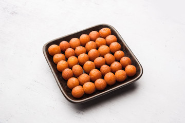 Traditional Home made Gulab Jamun sweets from India