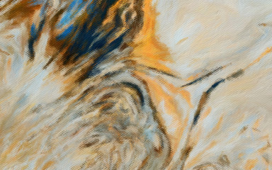 Wall art. Art poster. Stock. Abstract painting in oil. Pattern for creating design postcard, invitation, web or banner. Canvas prints. Watercolor and acrylic mixed modern drawing. Impressionist style.