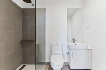 Empty and unfurnished brand new apartment