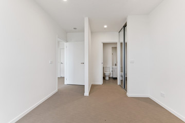 Empty and unfurnished brand new apartment