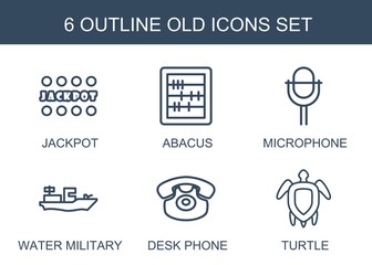 6 old icons