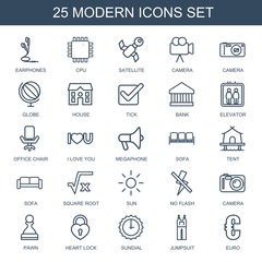 25 modern icons