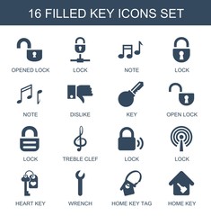 key icons