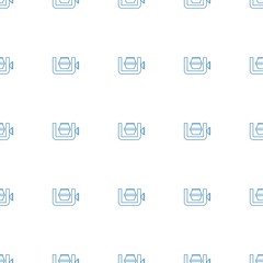 vice clamp icon pattern seamless white background