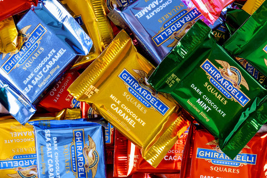 Ghiradelli Brand Chocolates In The Ghirardelli Collection Of Small Chocolate Company In The U.S.