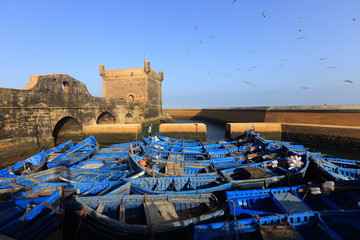 Port in Essaouira, Morocco, North Africa - 297811759