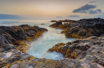 Seascapes on the north of Tenerife.