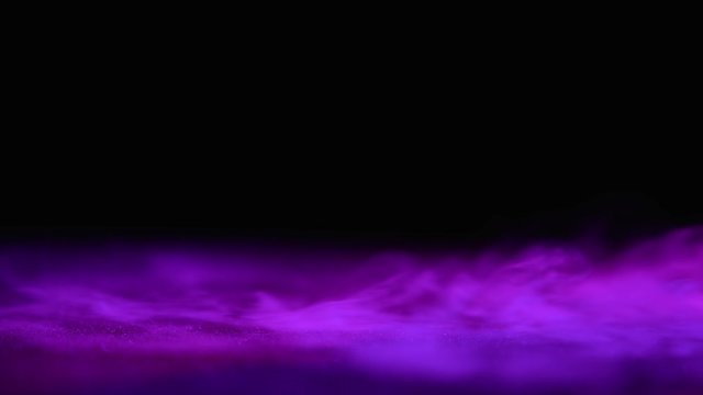 Realistic purple dry ice smoke clouds fog overlay for different projects