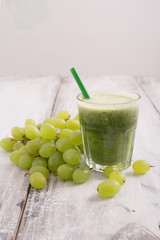 tasty and healthy fruit smoothie