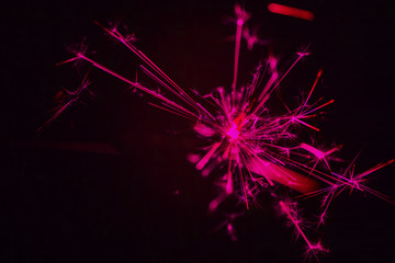 Neon light, background with neon abstraction © iwavephoto