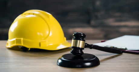 Law and Justice concept Construction law. Labor law Theme. - 297825957