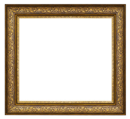 Fototapeta premium Vintage golden frame