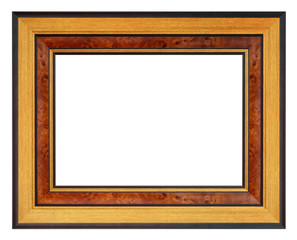 Vintage golden frame