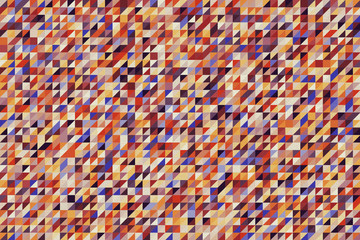 Fototapeta premium Abstract geometric pattern. Multicolor Figures. Texture for print and Banner. Oil paint on canvas style