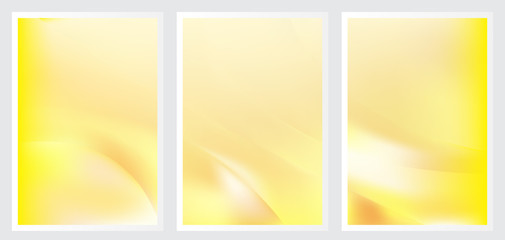 Fototapeta premium Set of abstract creative vector background design